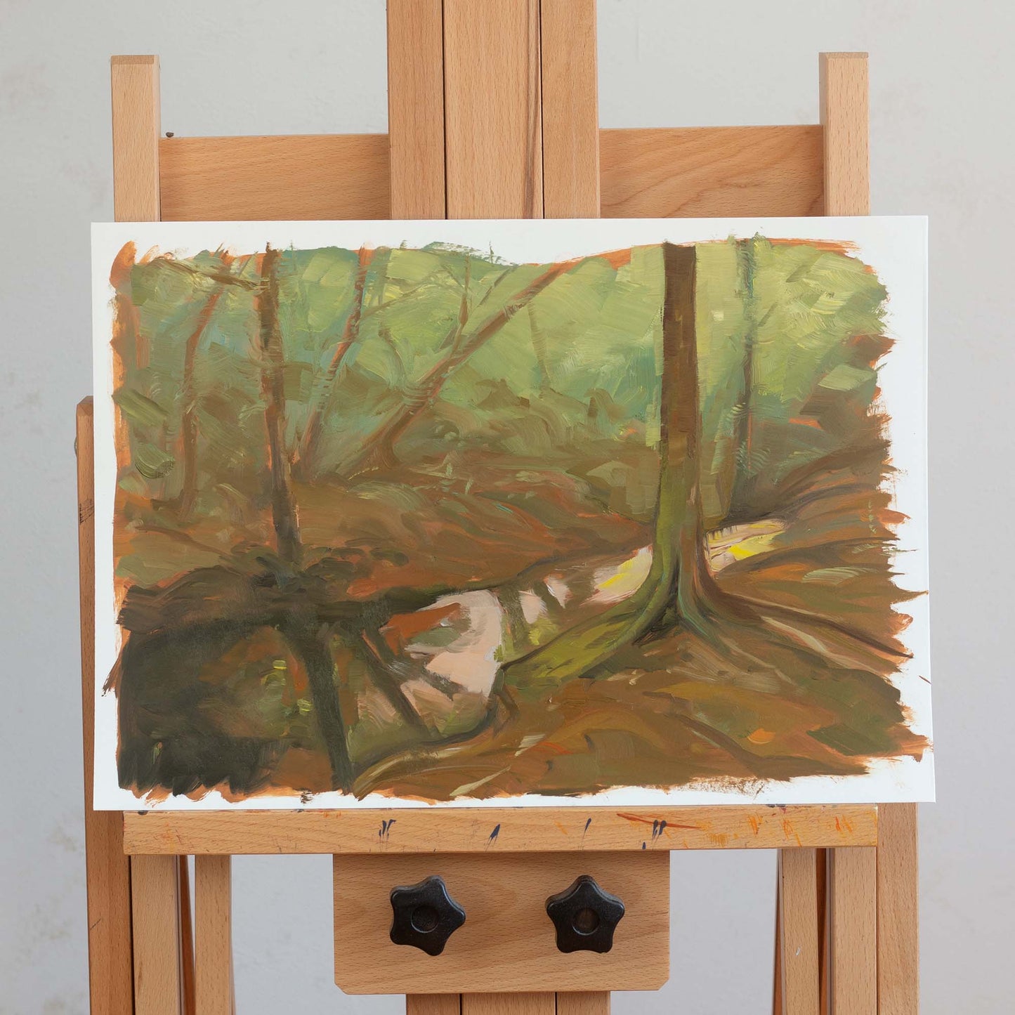 PREPARATORY STUDY FOR "THE SOUL OF THE FOREST"
