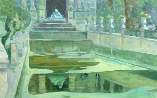 FONTAINE MEDICIS, REFLET FRAGMENTAIRE (MEDICI FOUNTAIN, FRAGMENTED REFLECTION)